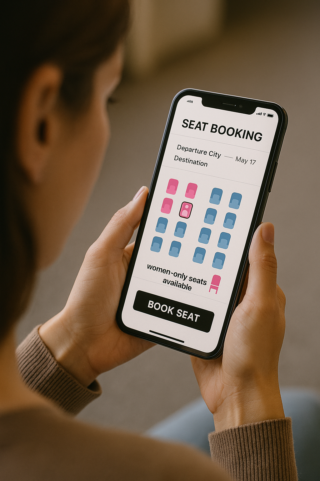 Women-only booking